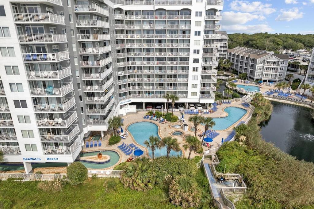 Direct Oceanfront- King Bedroom- Amazing Views/Pools/Hot Tubs/Beach Access/Golf 默特尔比奇 外观 照片