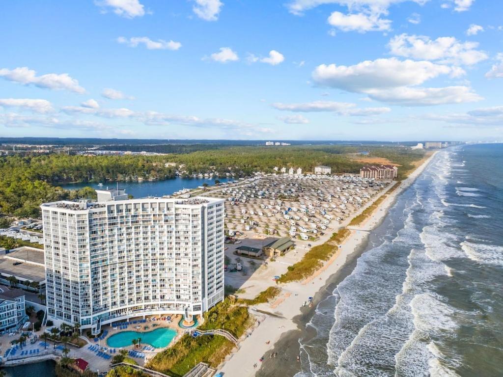 Direct Oceanfront- King Bedroom- Amazing Views/Pools/Hot Tubs/Beach Access/Golf 默特尔比奇 外观 照片